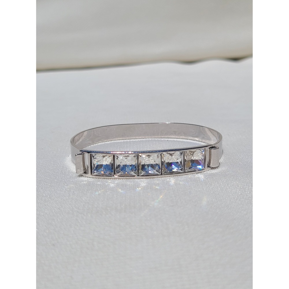 Swarovski Silver Cuff Bracelet